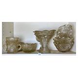 EAPG - PATTERN AND CUT GLASS COLLECTION