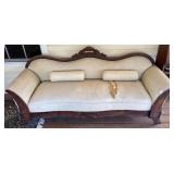 AMERICAN EMPIRE PARLOR SOFA