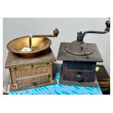 PAIR OF COFFEE GRINDERS