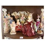 COLLECTION OF PORCELAIN FIGURINES