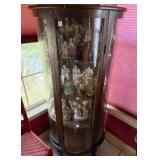 BOWED GLASS CHINA CABINET