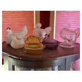 COLLECTION OF NESTING JARS