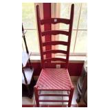 OLD LADDERBACK KITCHEN CHAIR