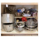 LOWER KITCHEN CABINET CONTENTS