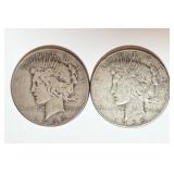 1935 PEACE SILVER DOLLARS