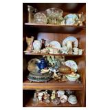 THREE-SHELF LOT OF BRIC-A-BRAC