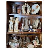 THREE-SHELF LOT OF BRIC-A-BRAC