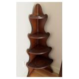 CORNER WHAT-NOT SHELF