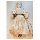 ANTIQUE GERMAN BISQUE LADY DOLL - ALPHAMAE