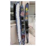 ARTIST EMBELLISHED MOSAIC SKIS