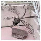 GARDEN ART - DRAGON FLY - 36"H