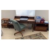LOT OF OFFICE FURNITURE
