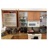 KITCHEN CONTENTS - CABINET ITEMS