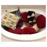 LOT OF THROW PILLOWS