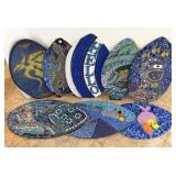 8 BEDAZZLED JEWELED SKIM BOOGIE BOARDS