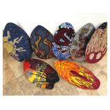 7 BEDAZZLED JEWELED SKIM BOOGIE BOARDS