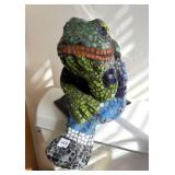 MOSAIC ARTIST EMBELLISHED FROG - 13"H