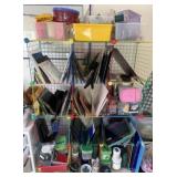 LOT OF STAINED GLASS - GLASS CRAFTING