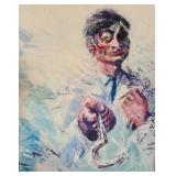 JOE ELLIOT TANIS PSYCHO DENTIST PAINTING