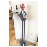 LARGE WHIMSICAL BUTLER STATUE