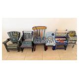 ARTIST EMBELLISHED DECORATIVE CHAIRS