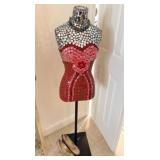 MOSAIC ARTIST EMBELLISHED BUST - FEMALE MANNEQUIN