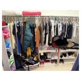 LADIES WALK-IN CLOSET CONTENTS