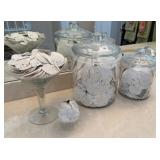 SAND DOLLAR COLLECTION IN CANNISTERS
