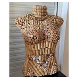 ARTIST EMBELLISHED NAUTICAL PYLONS - 60"H