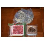 (3) Sets of Coasters w/ Scarlet Banksia