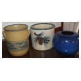 (3) Ceramic Pcs w/Art Pottery Annie