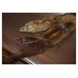 Antique Mink Stole 32" Long Good Condition