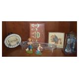 Shelf Contents Lot: Contempo Art Nouveau-style