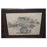 Al Cigich San Francisco Pictorial Framed Fine Art
