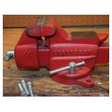 Vtg Craftsman Red No 506-51801 3.5" Bench Vise