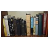 Shelf Lot of Books: Caesar & Christ, Bibles +