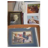 Flat Full of Fine Art Prints (Unframed) + Framed