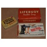 (3) Vtg Advertising Pcs w/ Baby Ruth Kleenex