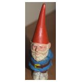 1980 Unieboek BV Rubber 3 5/8" Tall Gnome
