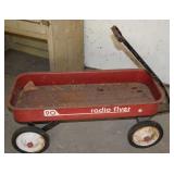 Vintage Radio Flyer 90 Little Red Wagon 34L