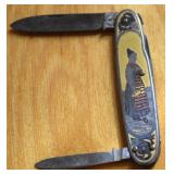 Emil Olsson Eskilstuna Sweden 2 Blade Small Knife