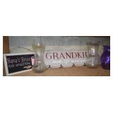 Home Decor Lot w/ (2) "Grandma" Related Signs+
