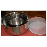 Farberware Stainless Steel 4pc Nesting/Mixing Bowl