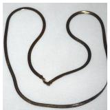 Vtg 925 Sterling Italy Necklace 23" Long 10gr