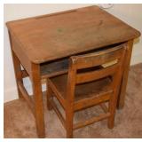 Vintage Solid Wood Child