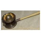 Antique 830S Silver Tea Strainer 7" Long