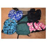 Bags Lot: Retro Blue Plaid Jansport Trans Backpack