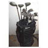 Burton Golf Bag w/ Delta Pro Tour Clubs Set