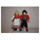 Vtg Ronnaug Petterssen Norwegian Boy & Girl Dolls