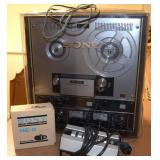 Sony TC-651 Tapecorder w/HE-2 Head Demag